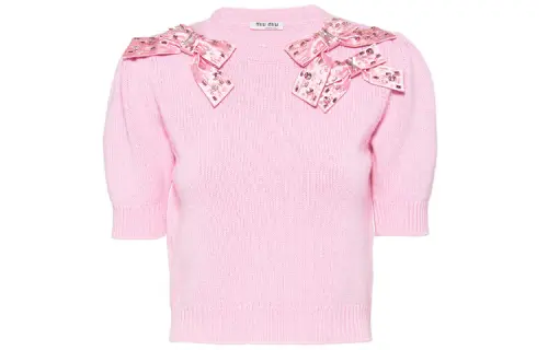 MIU MIU SS21 Sweater Women's Pink