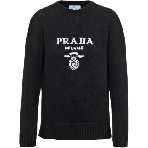 Prada logo crew-neck sweater