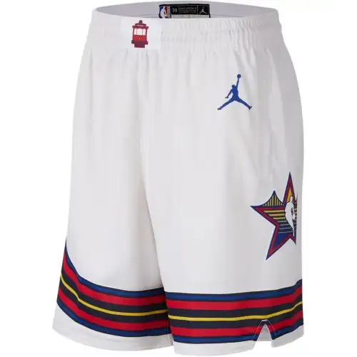 Jordan x NBA SS25 Sports Shorts Men's White