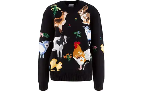 Burberry SS23 Sweater Women's Black
