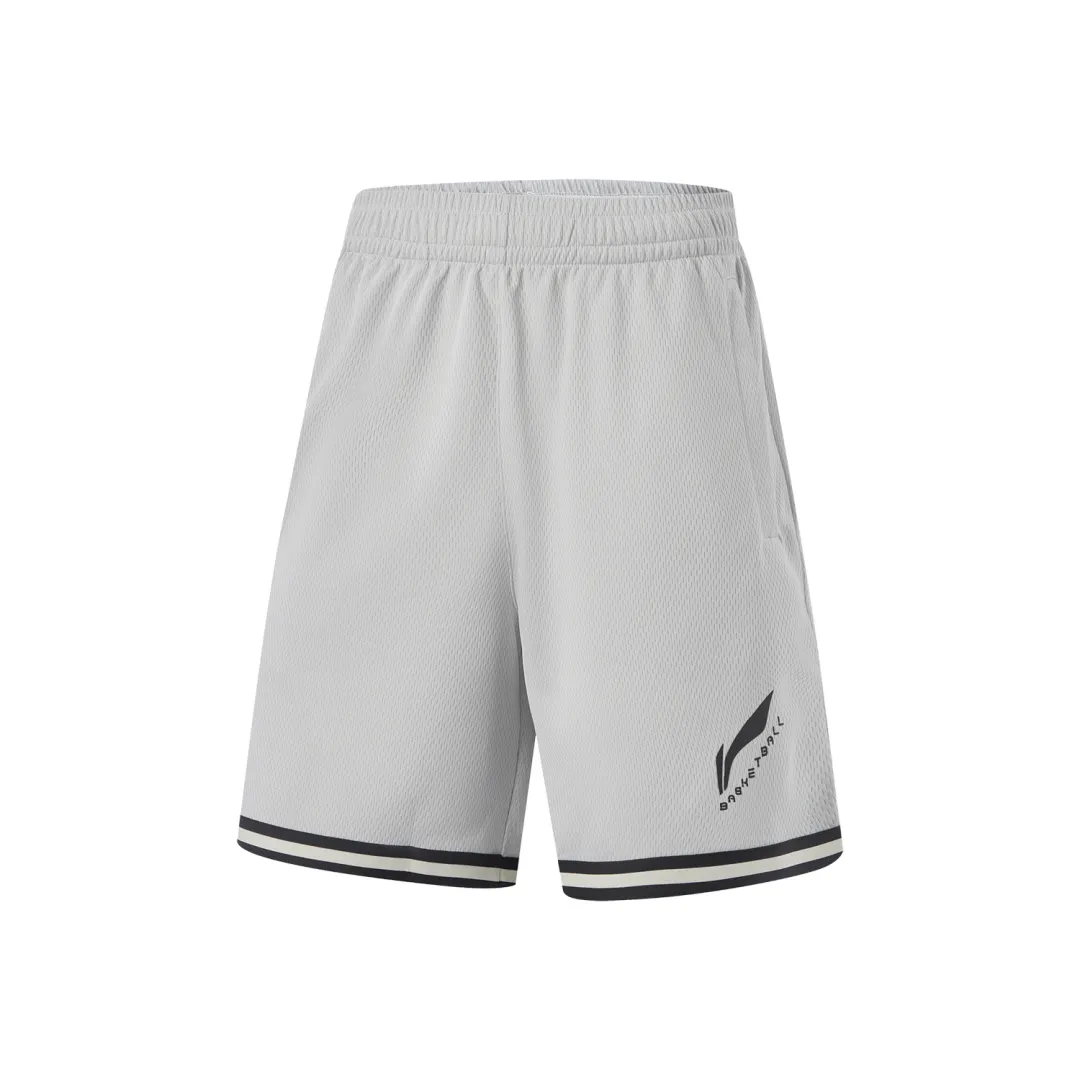 Li Ning CBA Collection Sports Shorts Men's Gray