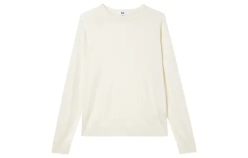 UNIQLO Sweaters Women's Ivory Crew Neck Moderate Other