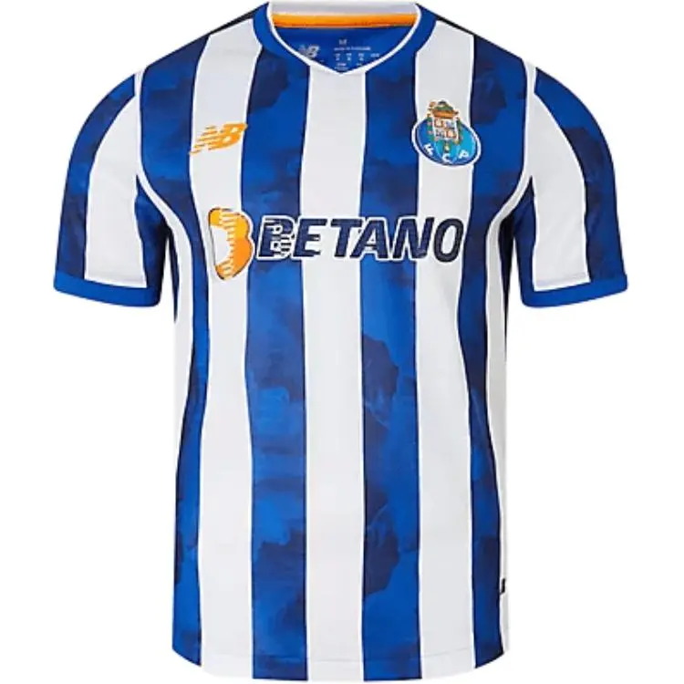 New Balance Porto Soccer Jersey Men's Blue White