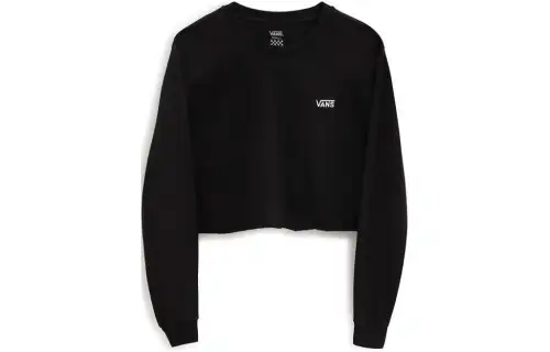 Vans T Shirts Women's Black Crew Neck Moderate Other
