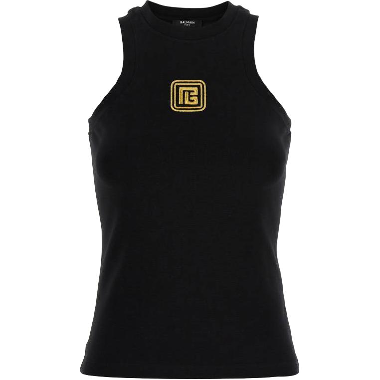 Женская футболка BALMAIN BALMAIN (черная)