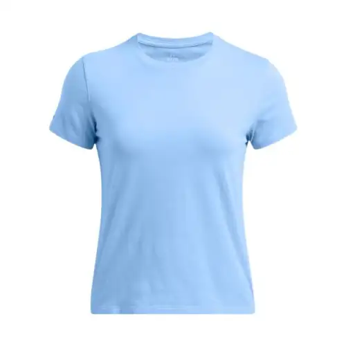 Under Armour IconCharged Cotton T Shirt Women's Tech Blue
