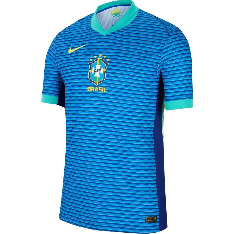 Nike Brazil National Team SS24 Dri FIT Soccer Jersey Men's Blue