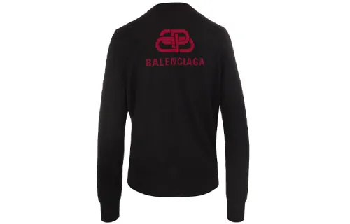 Balenciaga Slim Fit Sweater Women's Black