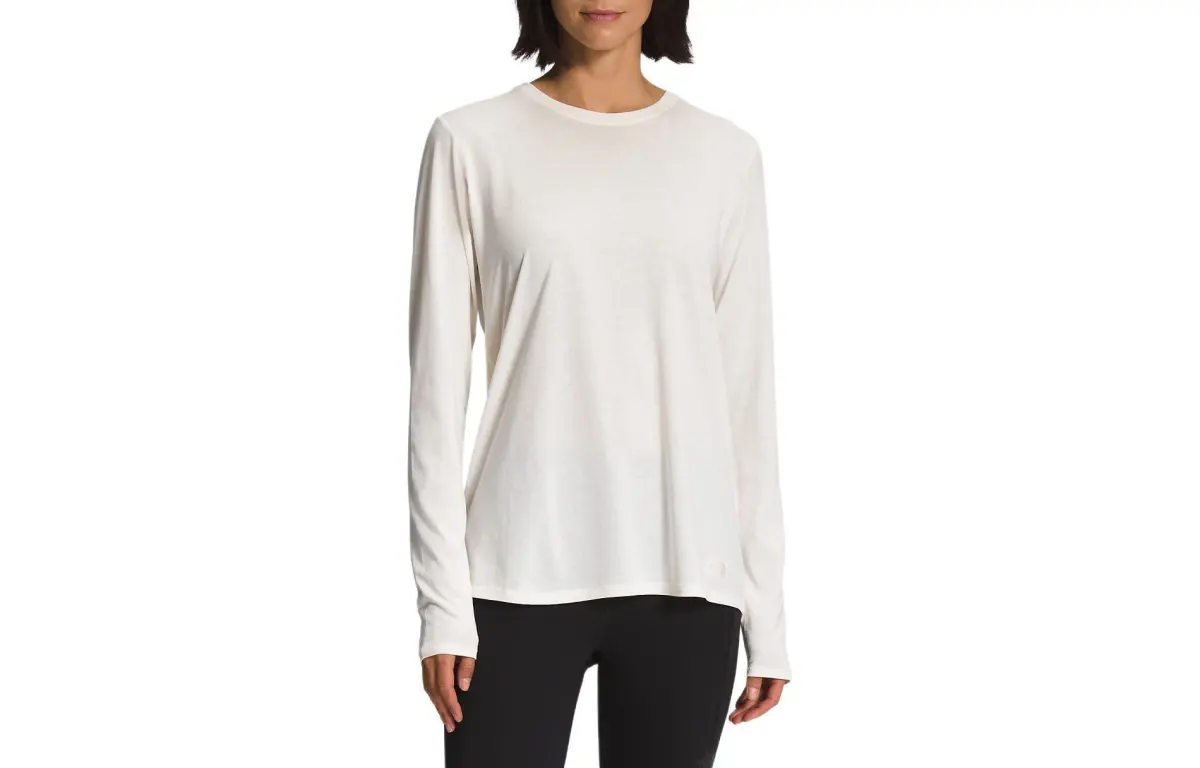 THE NORTH FACE Drop Shoulder Sleeve T Shirt Women's White