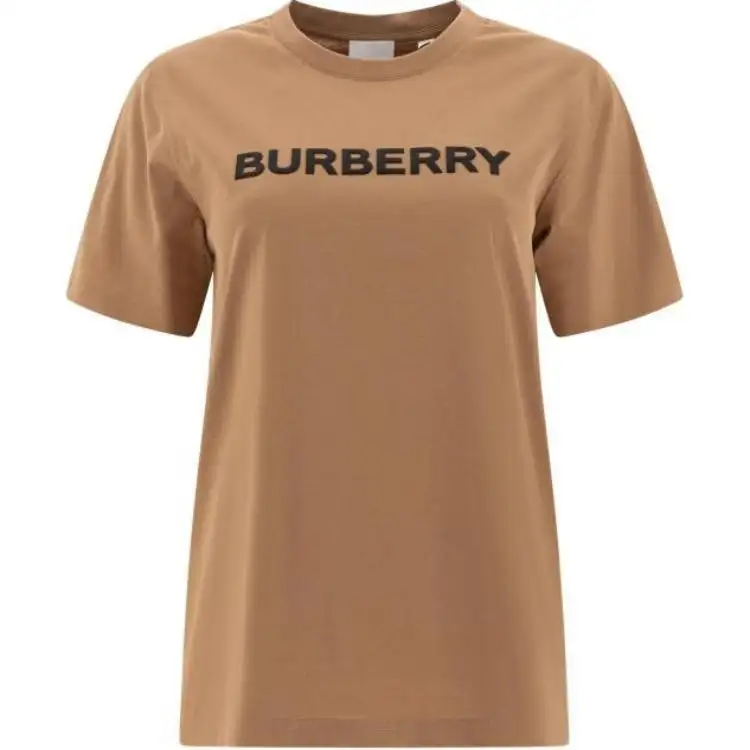 Burberry Logo Printed Crewneck T Shirt