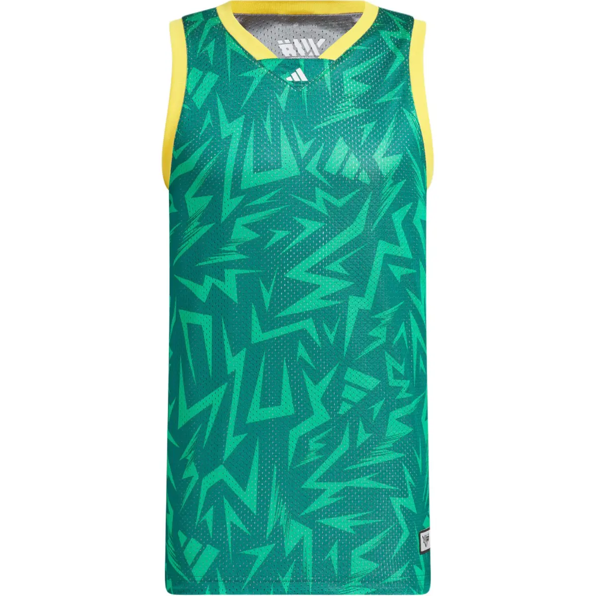 Adidas SS24 Basketball Jersey Men's Green
