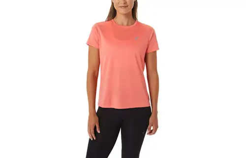 Asics CORE SS TOP W T Shirt Women's Orange