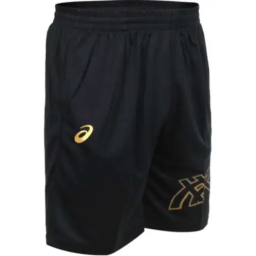 Asics Sports Shorts Men's Black Gold