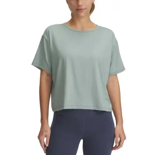 Under Armour Motion Drop Shoulder Sleeve T Shirt Women's Green