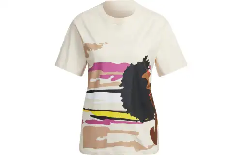 Adidas Originals THEBE MAGUGU Regular T Shirt Women's Beige