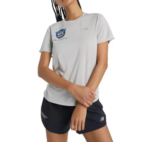 New Balance United Airlines NYC Regular T Shirt Women's Gray