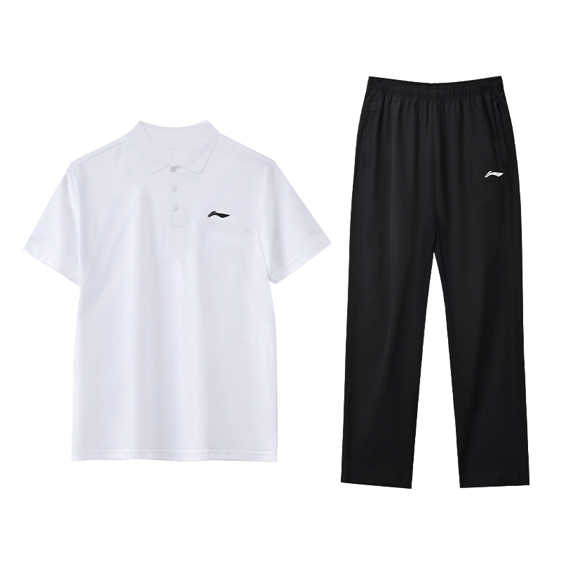 Li Ning Casual Sportswear Men’s Polo Collar Thin