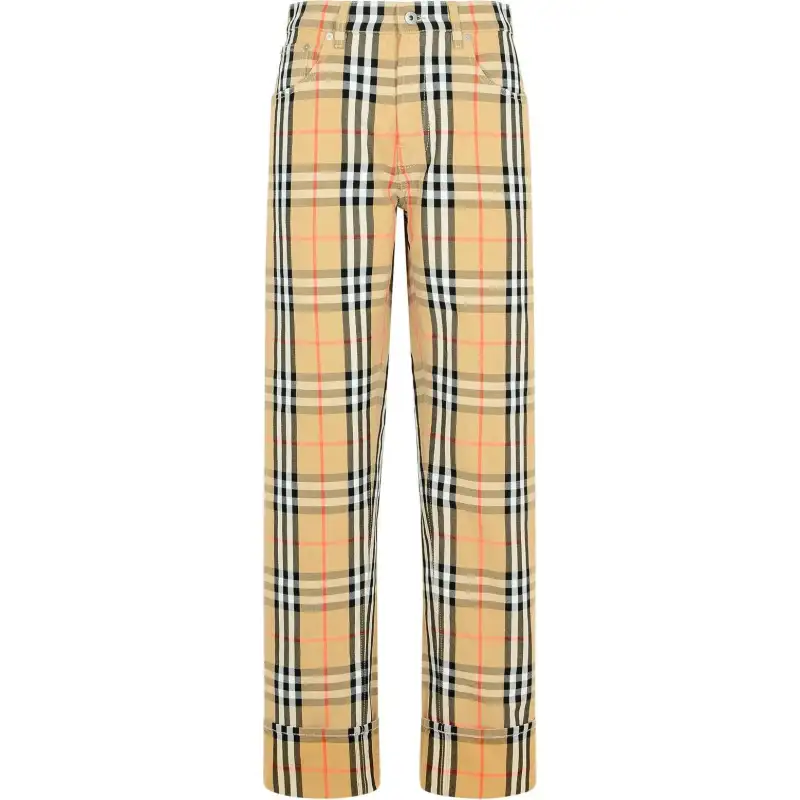 Burberry Check Pants