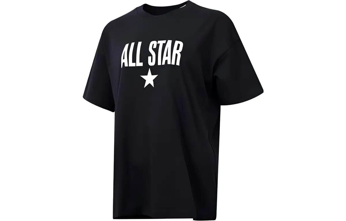 Converse T-Shirts Women's Crew Neck Moderate Straight Fit