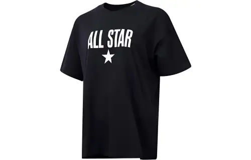 Converse T Shirts Women's Crew Neck Moderate Straight Fit