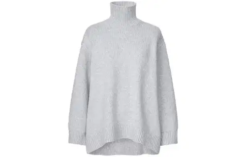 UNIQLO X Clare Waight Keller Sweaters Women's Light Gray Turtleneck Moderate Other