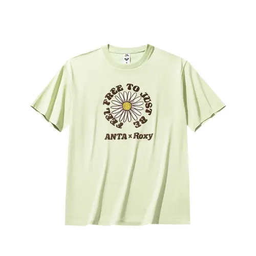 Anta Life Collection T Shirt Women's Butterfly Swim Green
