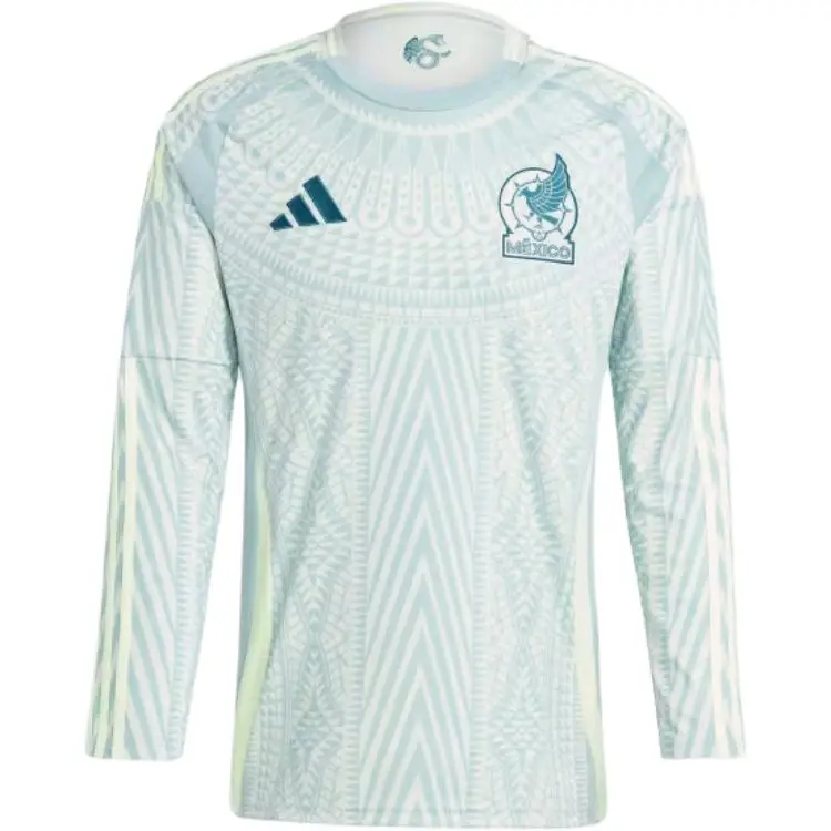 Adidas Mexico National Team MEXICO 24 Soccer Jersey Men's Linen Green