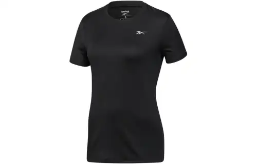 Reebok Re Basic Ss Tee T Shirt Women's Black