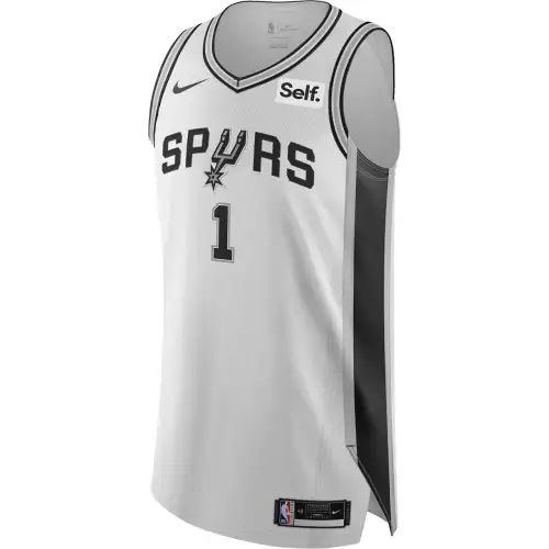 Nike Ictor Wembanyama Association San Antonio Spurs sweating dry breathable basketball vest men's white