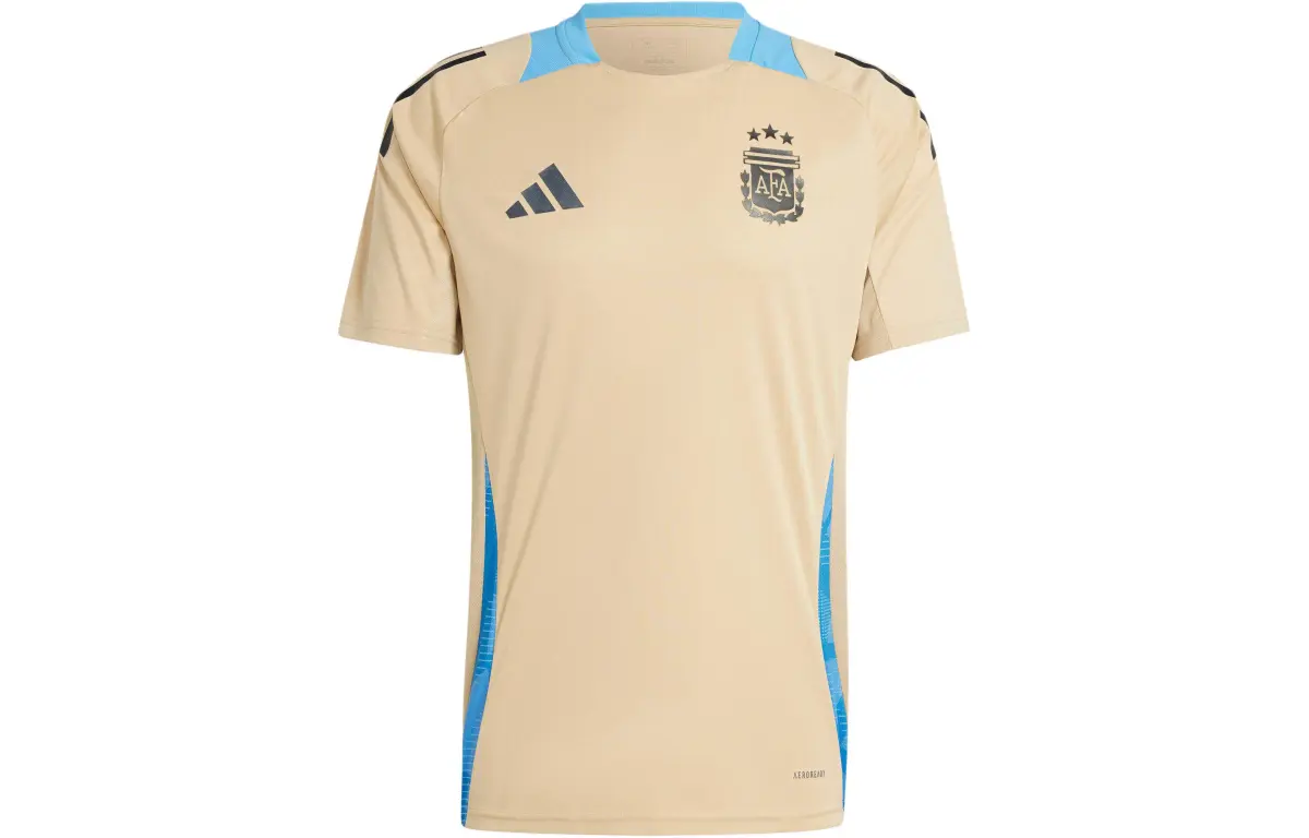 Adidas Argentina National Team Tiro 24 Soccer Jersey Men's Yellow