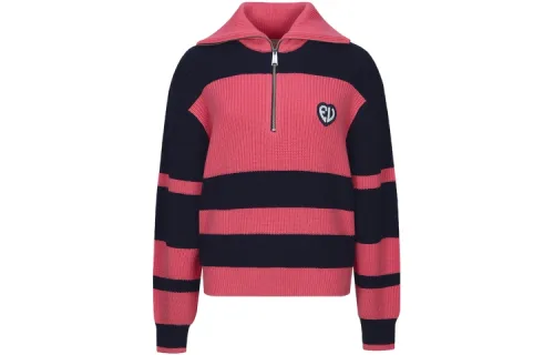 EVISU Sweaters Women's Dark Blue/Pink Moderate