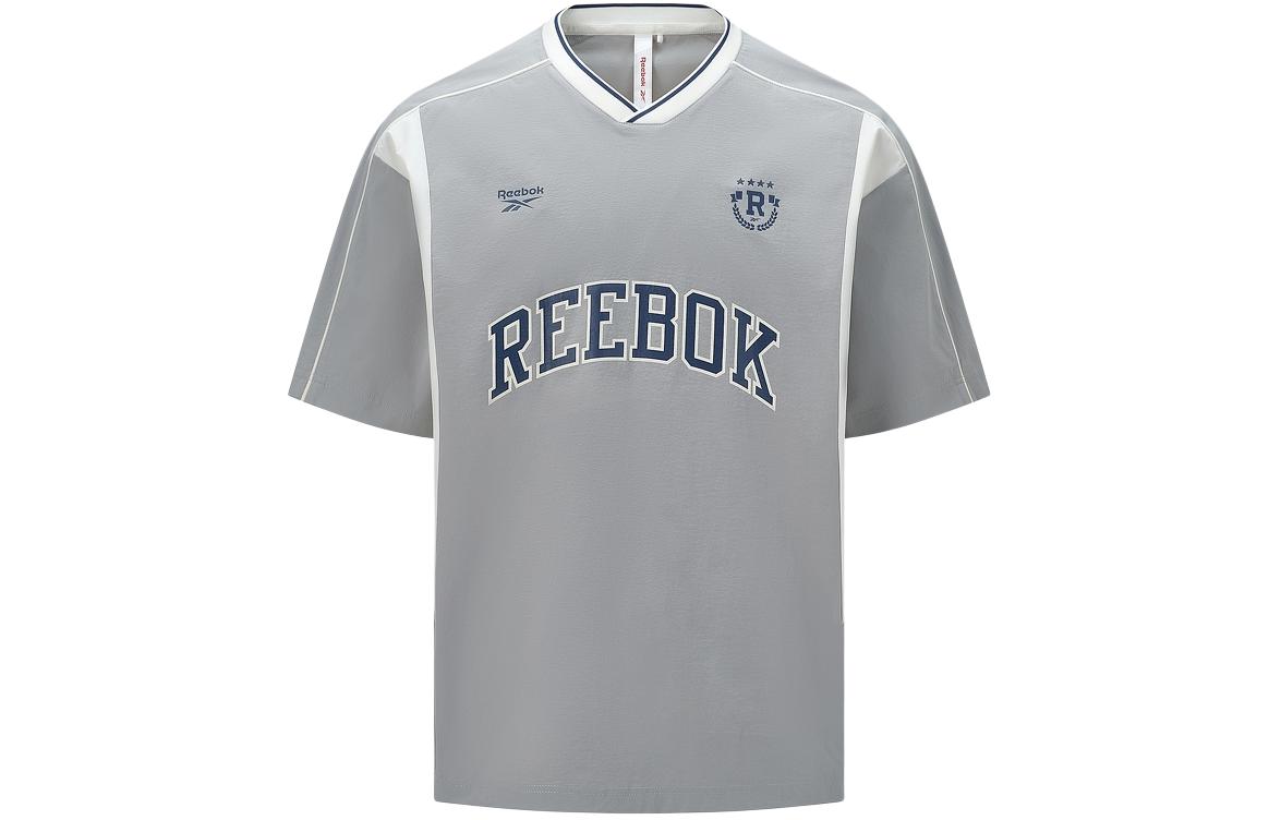 Reebok T Shirt Unisex Light Gray