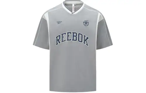 Reebok T Shirt Unisex Light Gray