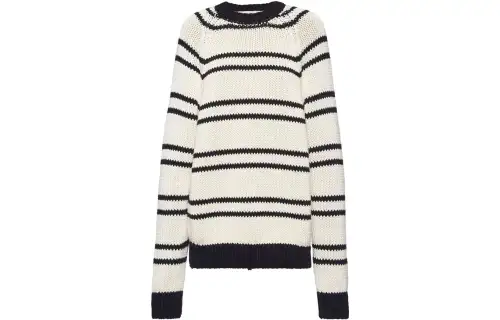 Miu Miu striped cotton jumper