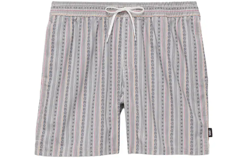 Vans Primary Stripe Elastic 17'' Boardshorts Casual Shorts Men's Gray
