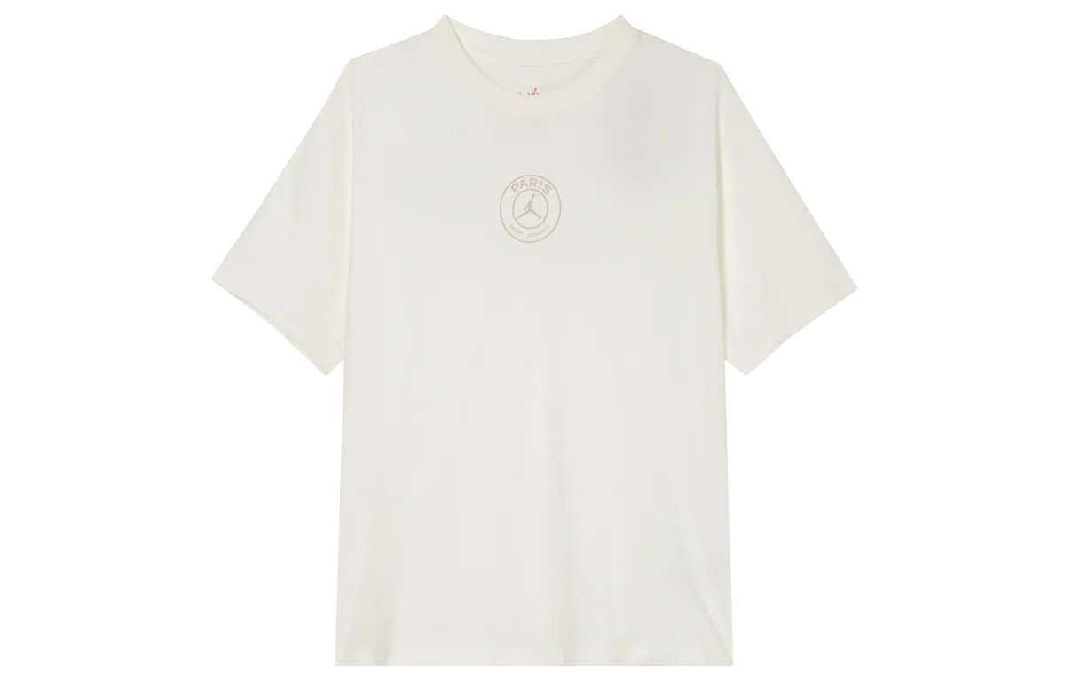 Jordan x PSG SS24 T Shirt Women's Sail White