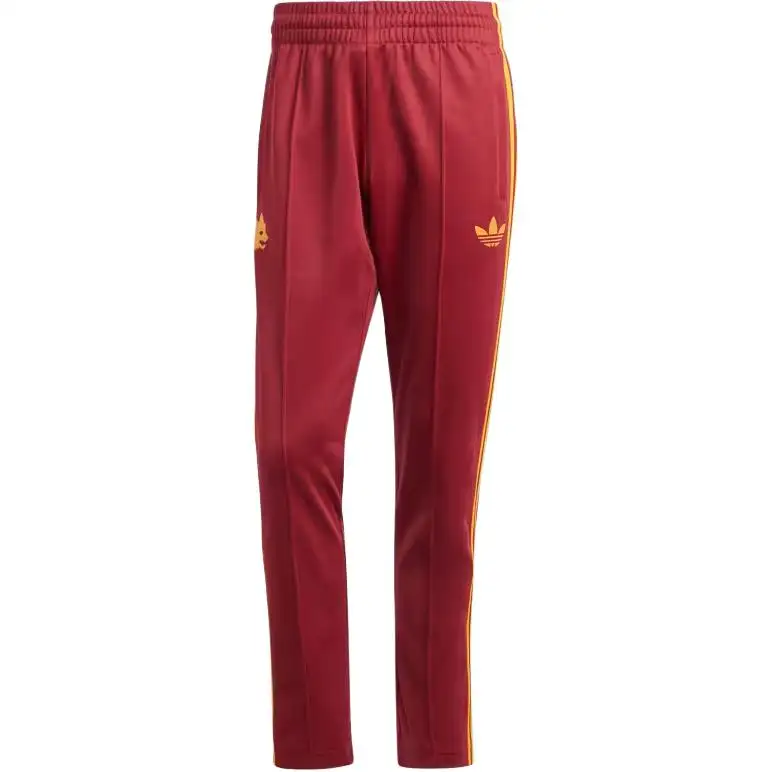 Adidas Originals AS ROMA BECKENBAUER TRACKSUIT BOTTOMS Soccer Bottom Men's Red