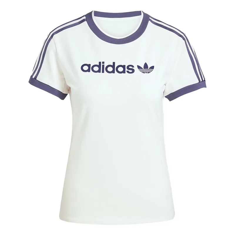 Adidas Originals Linear Logo 3 Stripes Tee