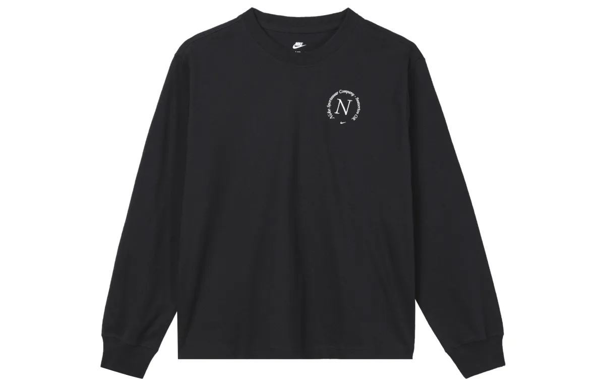 Nike Drop Shoulder Sleeve T-Shirt Women's Black