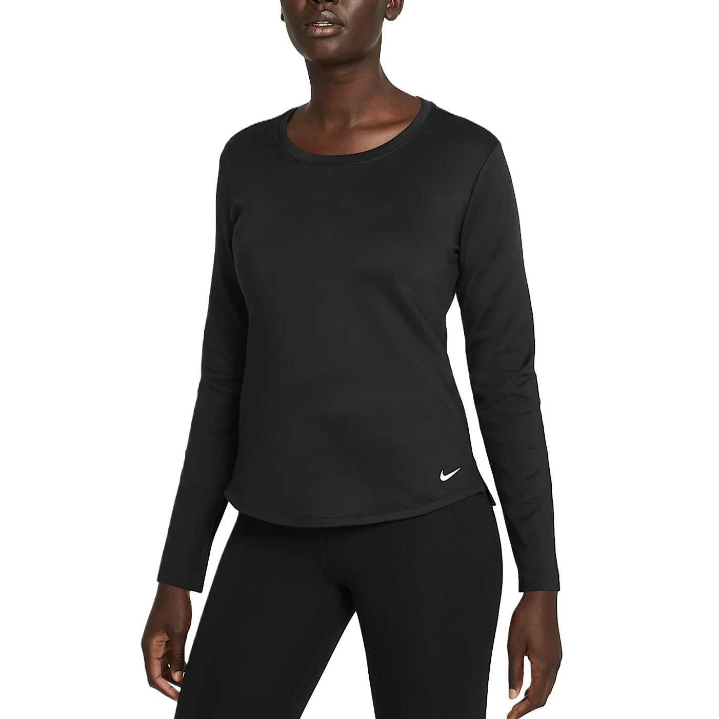 Женская футболка Nike Therma-FIT One (черная)