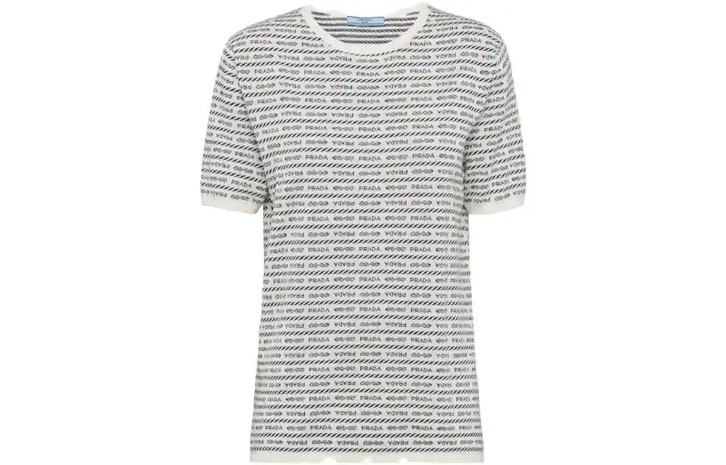 PRADA Sweaters Women's White Crew Neck Moderate Other