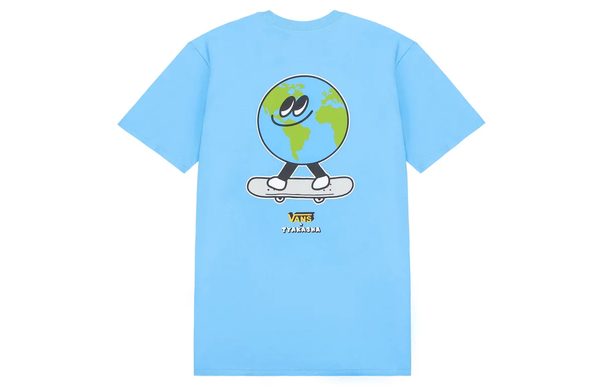 Vans x TYAKASHA Drop Shoulder Sleeve T Shirt Women's Blue