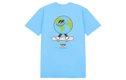 Vans x TYAKASHA Drop Shoulder Sleeve T Shirt Women's Blue