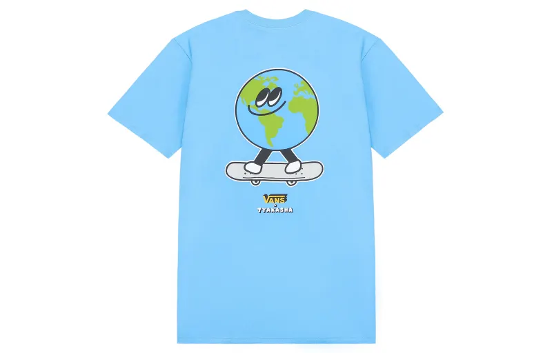 Vans x TYAKASHA Drop Shoulder Sleeve T Shirt Women's Blue