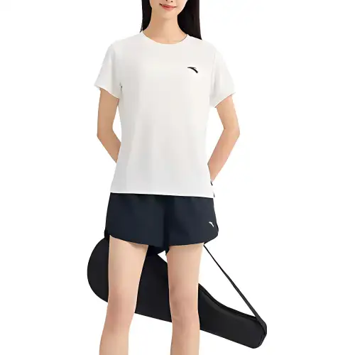 Anta Regular T Shirt Women's Papyrus White