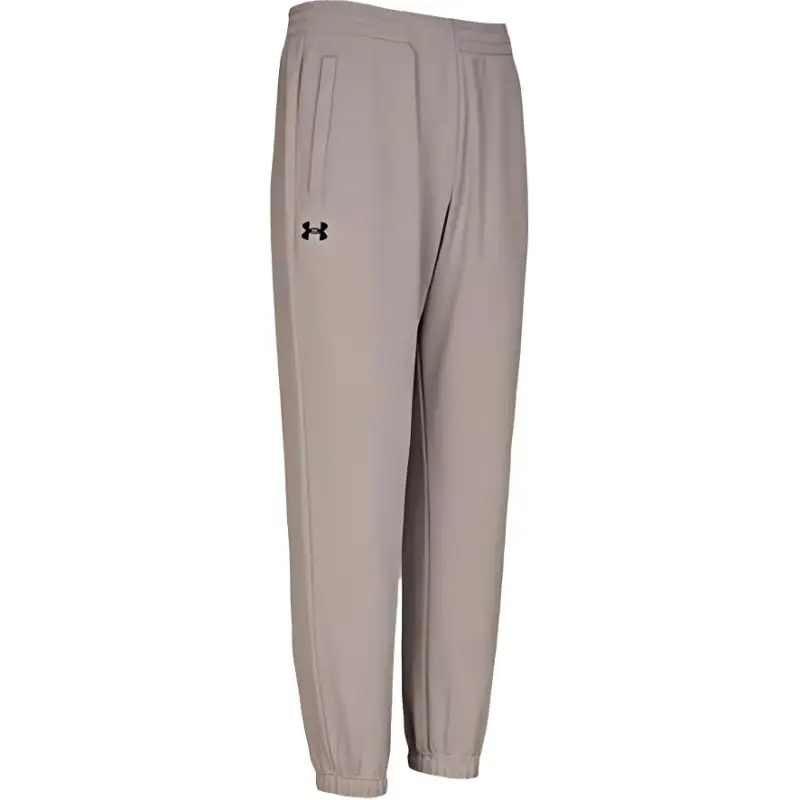 Under Armour Sports Collection Men's Training, Solid Color Versatile Thickened And Fleece Lined Mid Rise Casual Pants