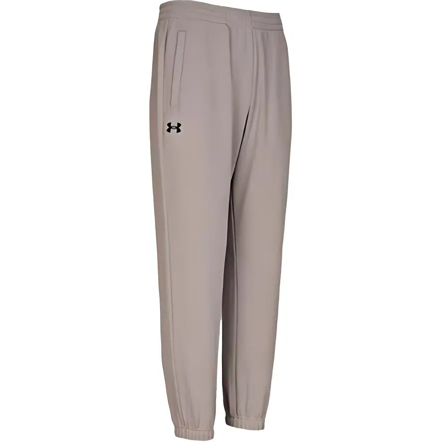 Under Armour Sports Collection Men's Training, Solid Color Versatile Thickened And Fleece Lined Mid Rise Casual Pants