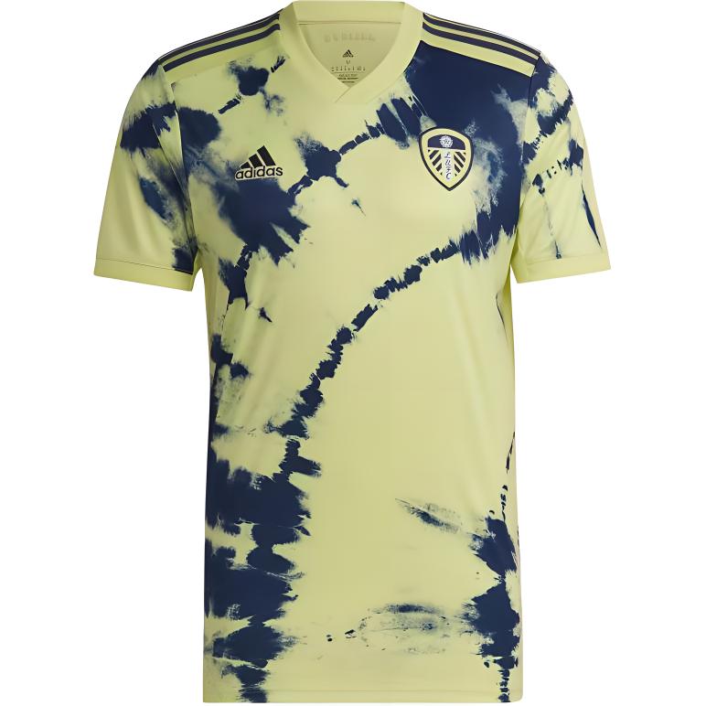 Adidas LEEDS UNITED FC 22/23 AWAY JERSEY Soccer Jersey Men’s Pulse Yellow/Dark Blue