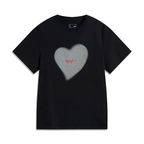 Li Ning Sports Life Collection T Shirt Women's Black