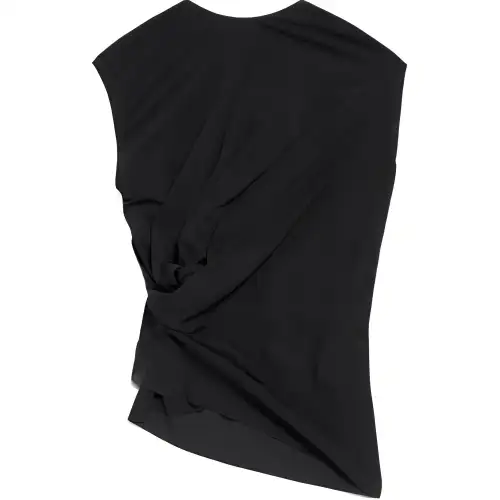 Balenciaga T Shirt, Regular Fit Women's Black
